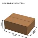 Складной мини-батут 54" диаметр 138 см зелёный